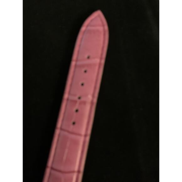 Sergio Valente Watch Women Pink Stainless Steel Rhinestone Bling Not Tested - Picture 8 of 9